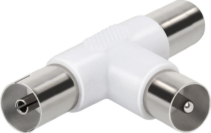 Immagine prodotto Ekon Splitter d'antenna coassiale con due uscite femmina (Cavi antenna)
