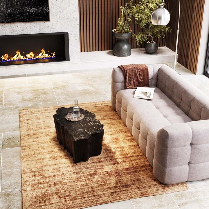 Image du produit Kare Design Table basse Tree Stump noir 119x68cm