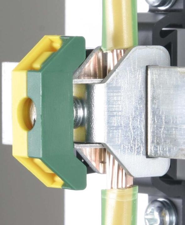 Produktbild Dehn Anschlussklemme 35mm grün/gelb für 919015 (Anschlussleiste)
