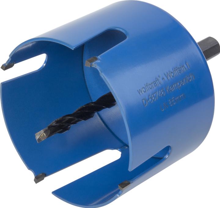 wolfcraft 1 sega a tazza universale HM ø85mm (85 millimetri)