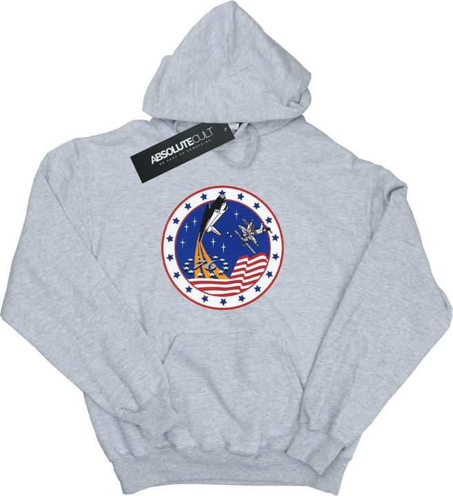 Immagine prodotto Nasa Classic Rocket 76 Felpa con Cappuccio Uomo (XL)