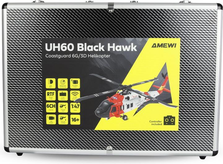 Productafbeelding Amewi UH60 Zwarte Havik Kustwacht 6G/3D