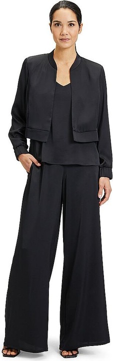 Produktbild Vera Mont Satin-Bluse mit V-Ausschnitt (36)