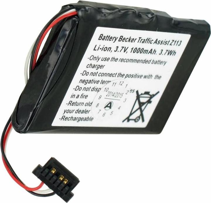 Becker Akku Z113 Akku für Traffic Assist Z113 SJM120