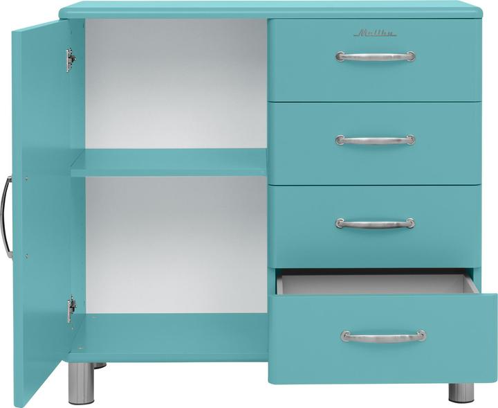 Produktbild tenzo Malibu Schrank Metall/Holzwerkstoff 98x41x92 cm (98 x 41 x 92 cm)