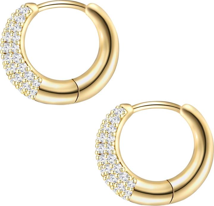 Image du produit Glanzstücke München Femmes argent sterling zirconium or jaune - 28973 (Argent Sterling)