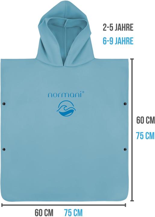 Produktbild Normani Kinder Mikrofaser Badeponcho Rincon