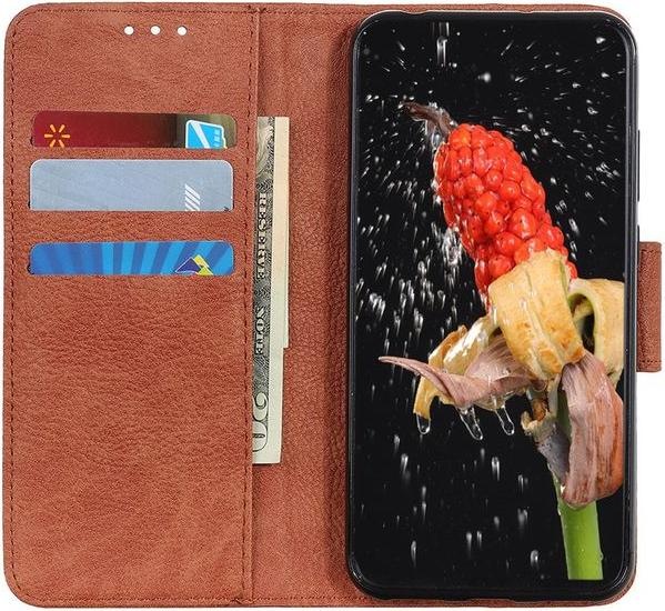 Produktbild MU Classic Litchi Leder Bookcover Series (Motorola Moto G 5G)
