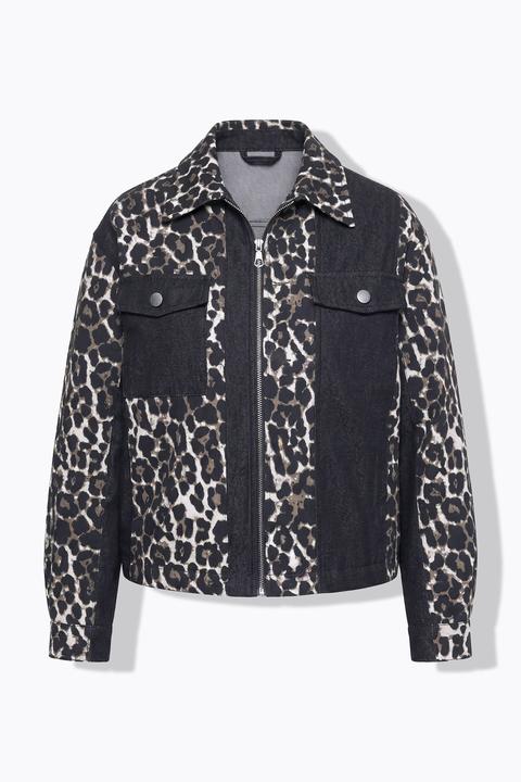 Actual product image Angel of Style Jeansjacke, oversized, Steppfutter, Patchlook (56)