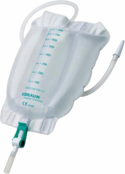Produktbild B.Braun Urimed Tribag Plus 800ml 60cm steril Ablassventil (10 Stk)