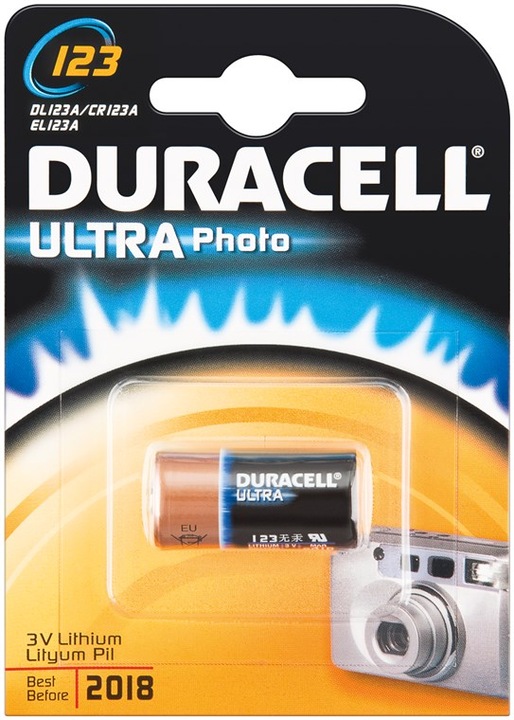 Produktbild Duracell Ultra Foto (1 Stk., CR123A, 1400 mAh)