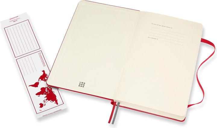 Productafbeelding Moleskine Notitieboekje HC L/A5 (A5, Rijen, Hardcover)