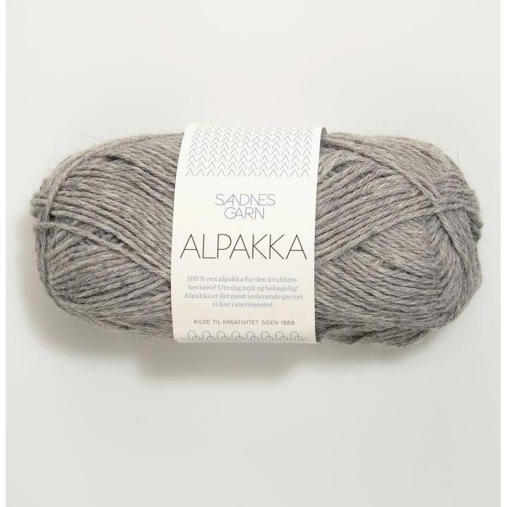 Thumbnail - Sandnes Garn Alpakka, Garn + Wolle, Grau