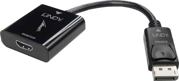 Produktbild Lindy DisplayPort 1.2 an HDMI 4K60 Adapter (HDMI, 15 cm)