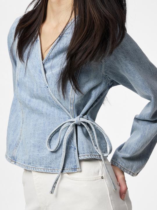 Immagine prodotto Pieces PCGEGGO Wickel Jeanshemd (M)