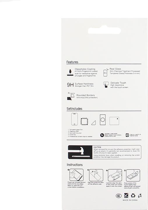 Actual product image OEM Tempered glass 2,5D for Samsung Galaxy M16 5G 50in1