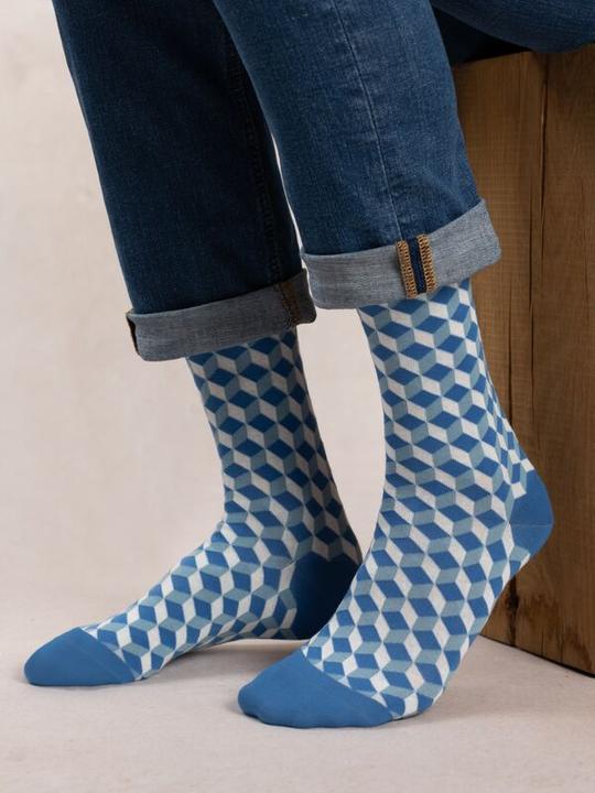 Produktbild Bleuforêt Socken Cubes (43 - 46)