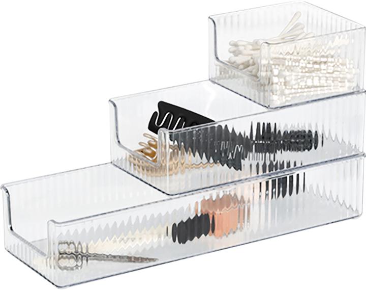 Zeller Present Utensilien-Organizer Set 3-teilig Kunststoff