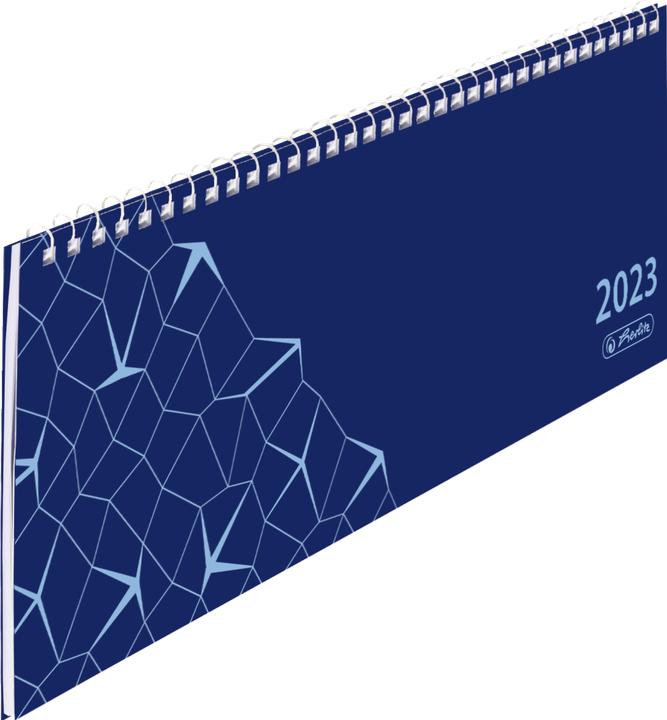 Immagine prodotto Herlitz Calendario da tavolo compatto 2023, blu (Copertina rigida, Tedesco)