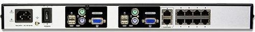 Produktbild Aten KH2508A: 8 Port 2 Konsol Cat-KVM