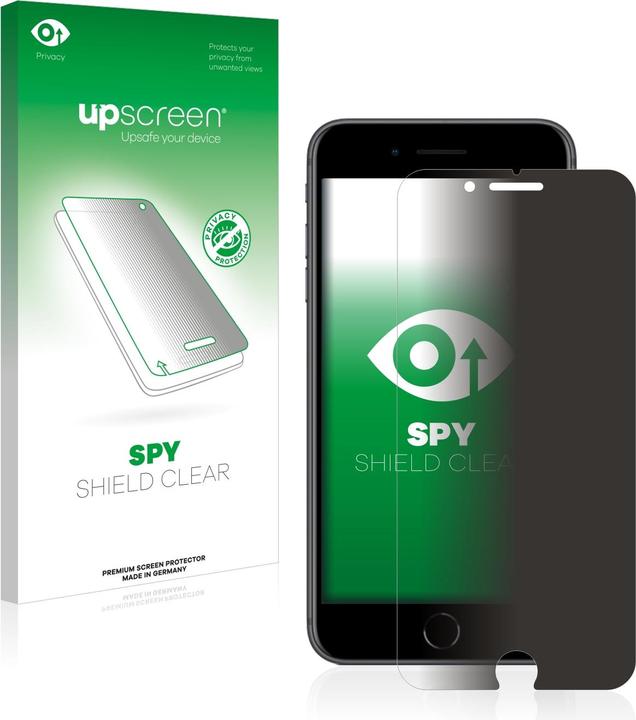 Actual product image upscreen Spy Shield Privacy Protector (1 Piece, Apple iPhone 8 Plus)