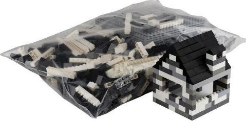 Actual product image Q-Bricks Building blocks KINDERGARTEN House mix