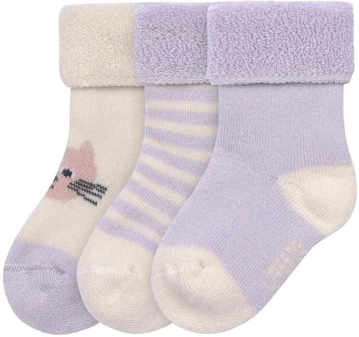 Produktbild Lässig Socken Katze Gr. 15/18 (3er Pack, 15 - 18)