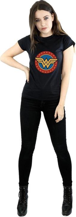 Immagine prodotto Wonder Woman Circle Logo Maglietta Donna (XL)
