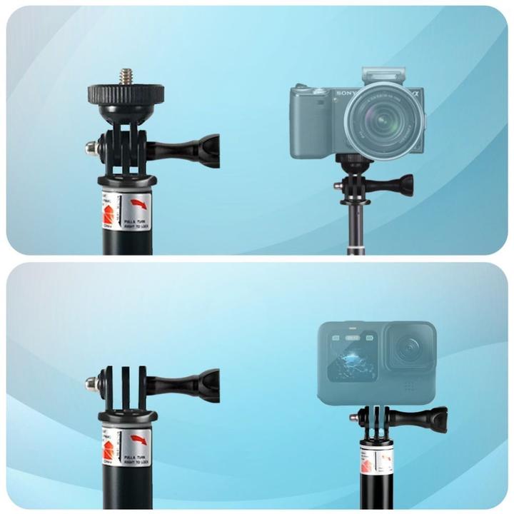 Immagine prodotto Tech-Protect GA100 Monopad & Selfie Stick for GoPro / DJI - Black