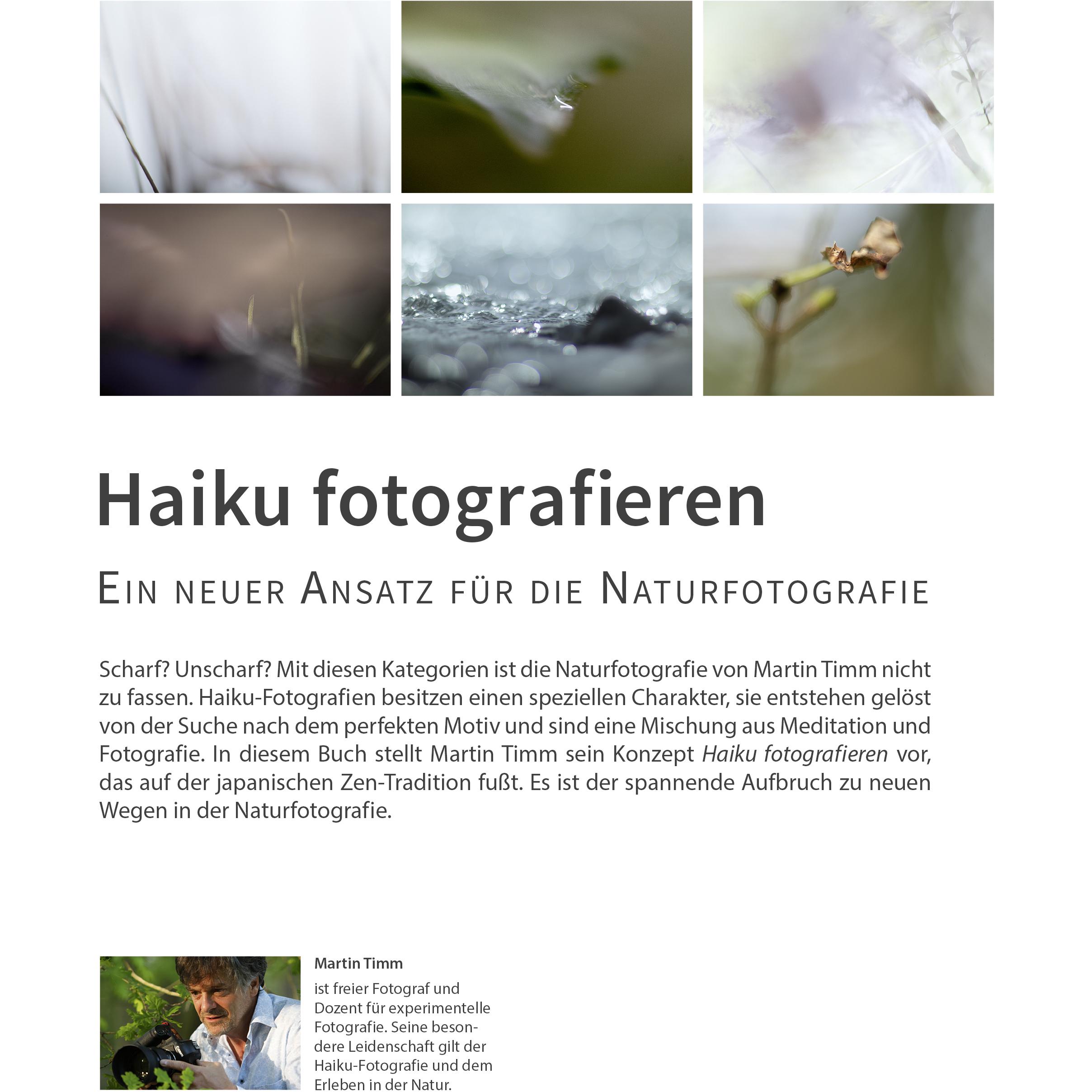 Thumbnail - Haiku fotografieren, Sachbücher von Martin Timm