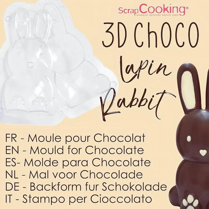 Produktbild ScrapCooking Schokoladenform Hase