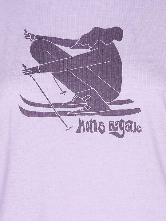 Actual product image Mons Royale Icon Merino Air-Con Relaxed Tee (L)