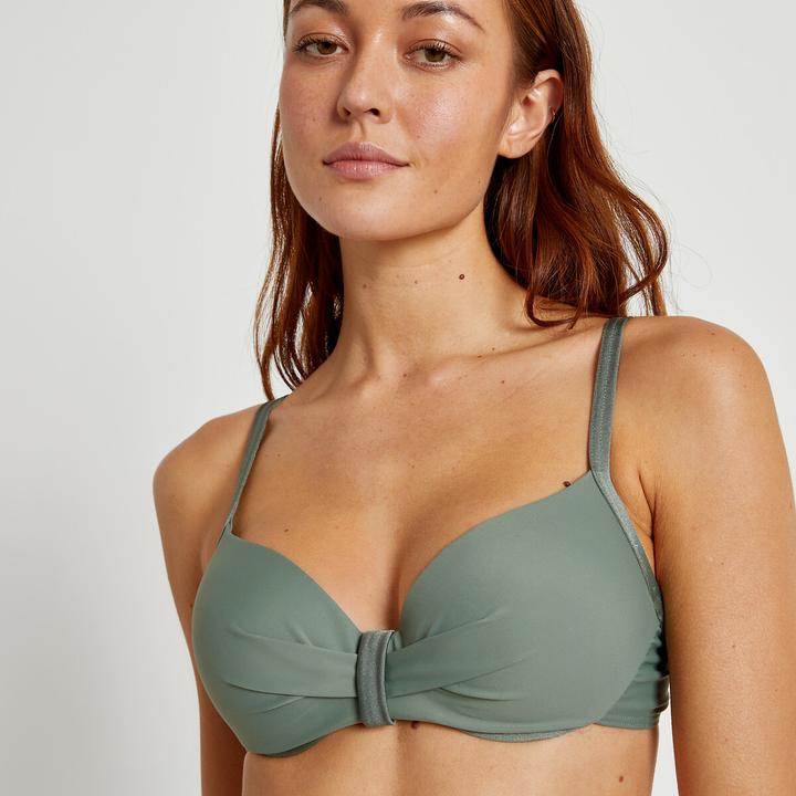 Image du produit La Redoute Collections Haut de bikini avec effet push-up