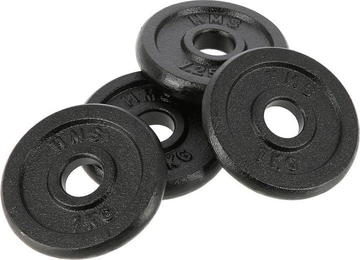 Immagine prodotto HMS Bilanciere filettato SG01 4 piastre (2 x 1 kg)