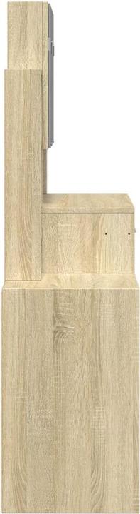 Produktbild vidaXL Schminktisch mit Schrank (80 x 35 x 132 cm)