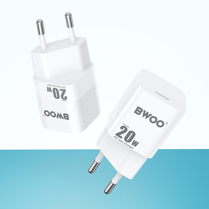 Actual product image Bwoo 20W mini wall charger CDA155 USB-C (20 W)