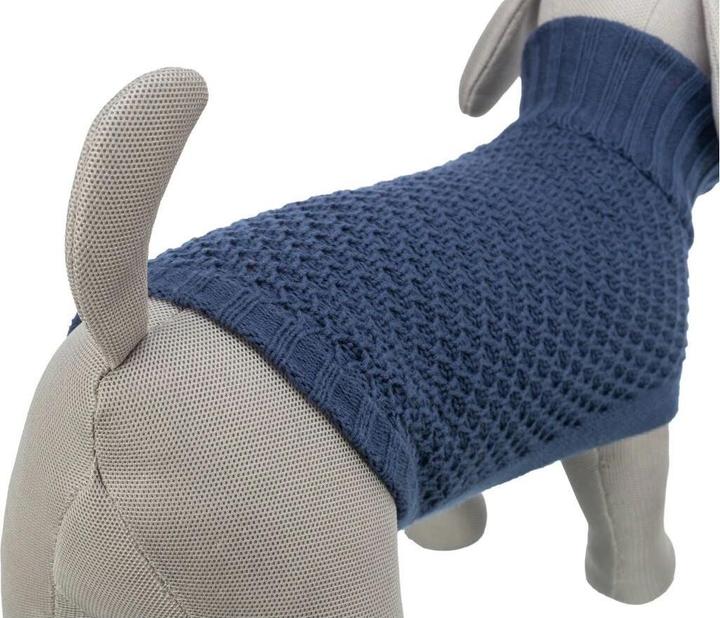 Actual product image Trixie Jumper Norwood XS, 30 cm, dark blue (XS, Dog jumper)