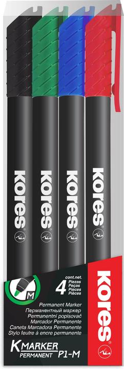Produktbild Kores Permanent K-Marker (4x)