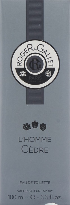 Image du produit Roger & Gallet L’Homme Cedre by Eau de Toilette Spray 100 ml (Eau de toilette, 100 ml)