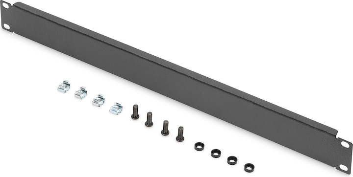 Digitus DN-19 BPN-01-SW Piastra di tranciatura 1HE