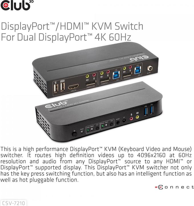 Produktbild Club 3D CSV-7210