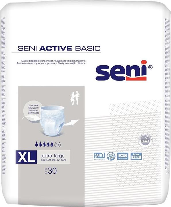 Actual product image Seni Active Basic XL 30 pcs. (30x, XL)
