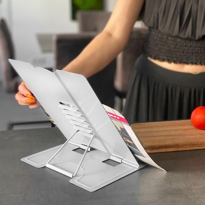 Actual product image Intirilife Reading stand Height-adjustable book stand for school office desk