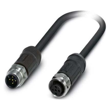 Phoenix Contact Kabel en stekker 1407262, Kabels + Stekkers, Zwart