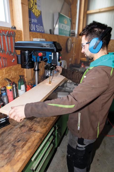 Actual product image Scheppach Bench drill DP16SL