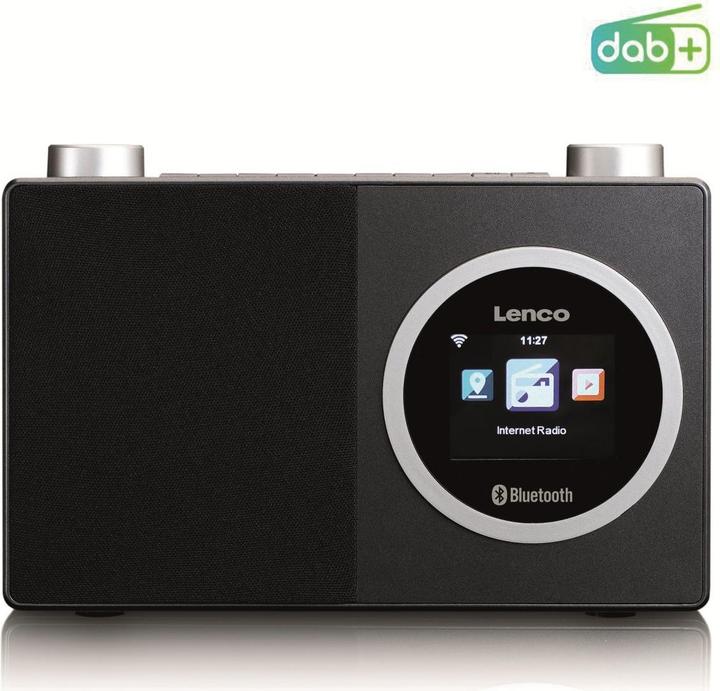 Image du produit Lenco DIR-70BK (Radio Internet, Bluetooth, WiFi)