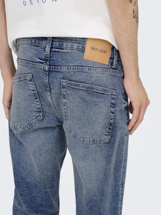 Produktbild Only & Sons ONSLOOM Niedrige Taille Slim Fit Jeans Slim Fit Jeans (33)