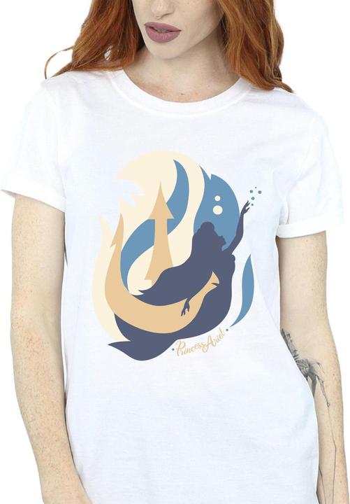 Image du produit Disney - T-shirt THE LITTLE MERMAID COLOUR SILHOUETTES - Femme (M)