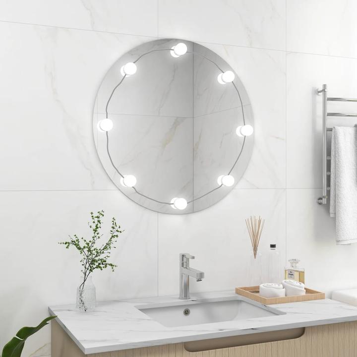 Immagine prodotto vidaXL Wandspiegel mit LED-Leuchte (70 cm)