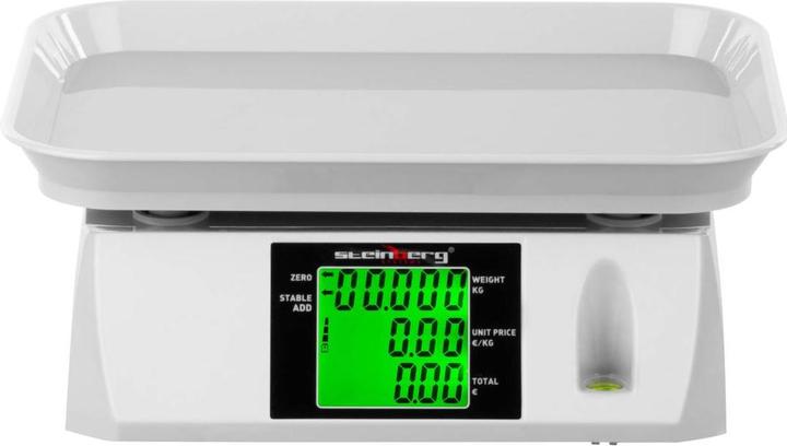 Produktbild Steinberg Kontrollwaage Ladenwaage Preiswaage Marktwaage LCD 30Kg 1G Digital Waage